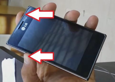 LG E615 сброс на заводские настройки (LG Optimus L5)