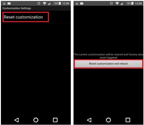 Как сбросить настройки Sony Xperia M2