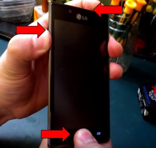 LG P705 hard reset: как сбросить настройки
