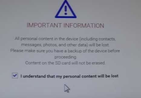 Sony Xperia XA Dual hard reset: снять графический ключ
