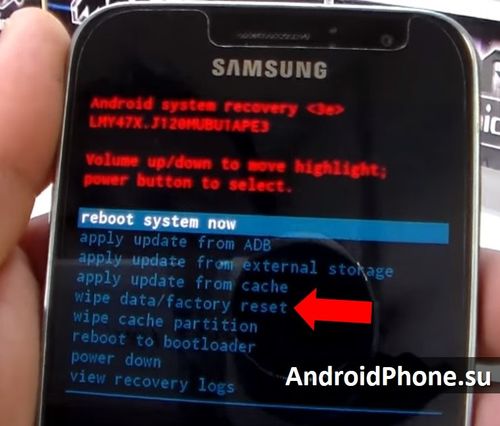 Samsung Galaxy J1 2016 hard reset: сбросить настройки