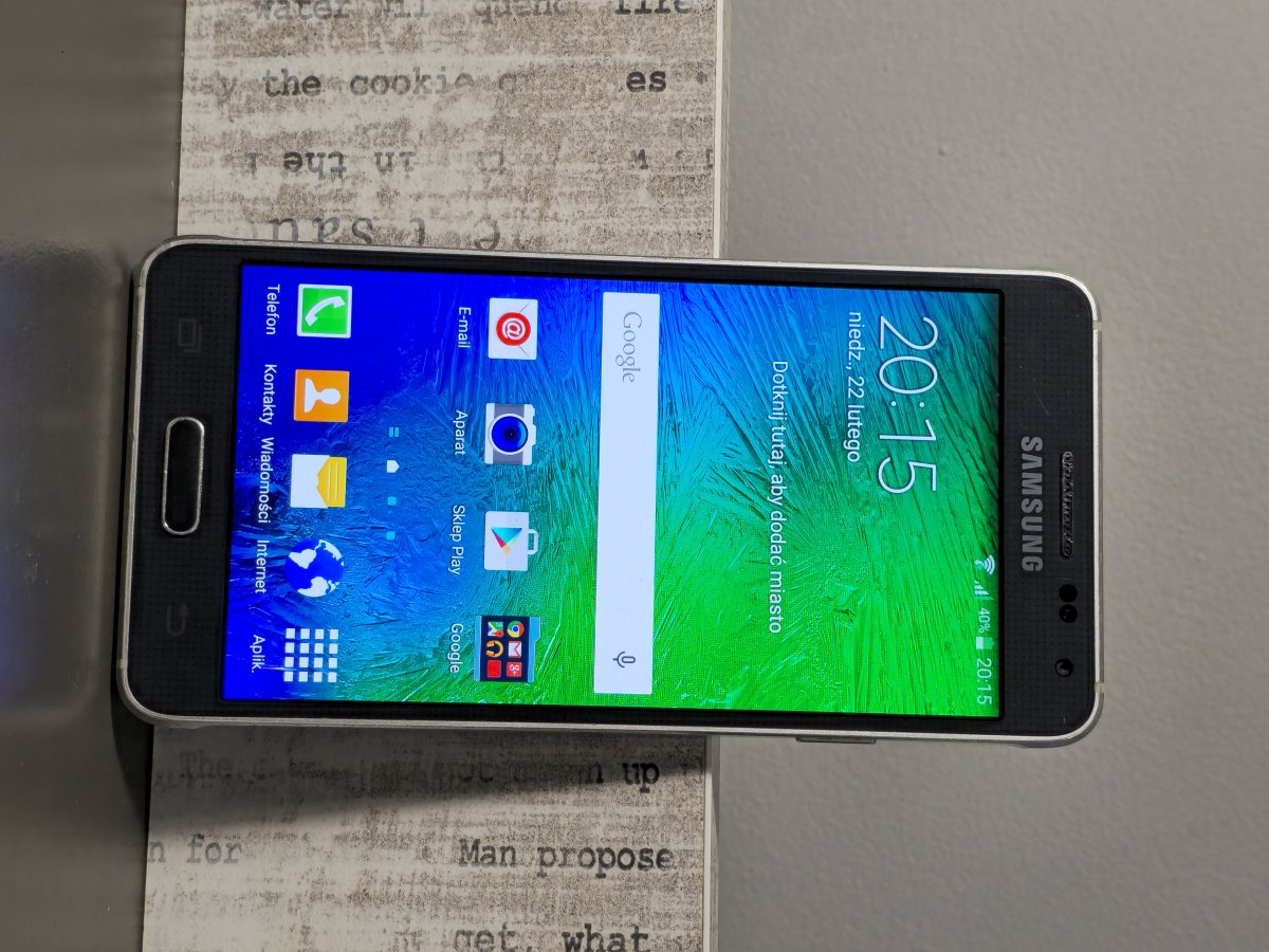 Сброс на заводские настройки Samsung GALAXY Alpha